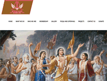 Tablet Screenshot of krishnaworldinternational.com